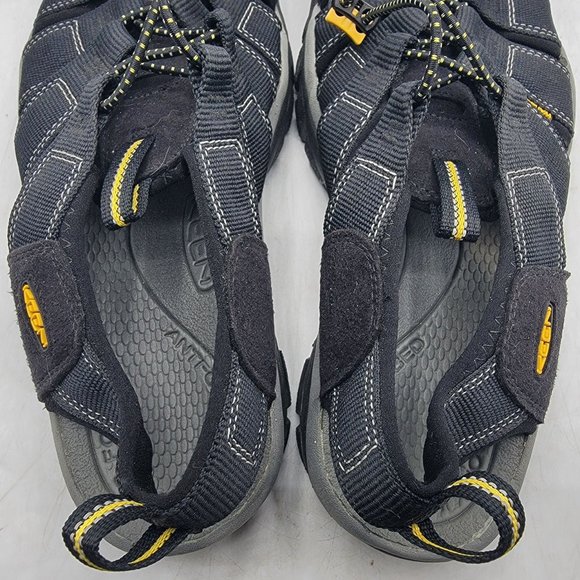 KEEN Newport H2 Mens 11 Black Sandals Closed Toe Summer Waterproof Sport 1001907 - Picture 8 of 12